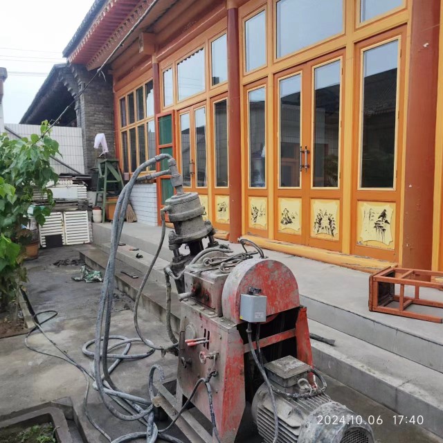 河口房屋地基沉降注浆加固施工